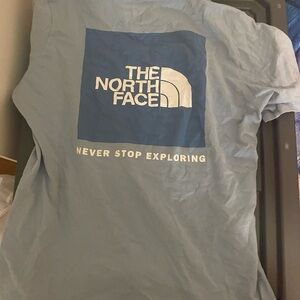 The North Face Light Blue Logo T-Shirt